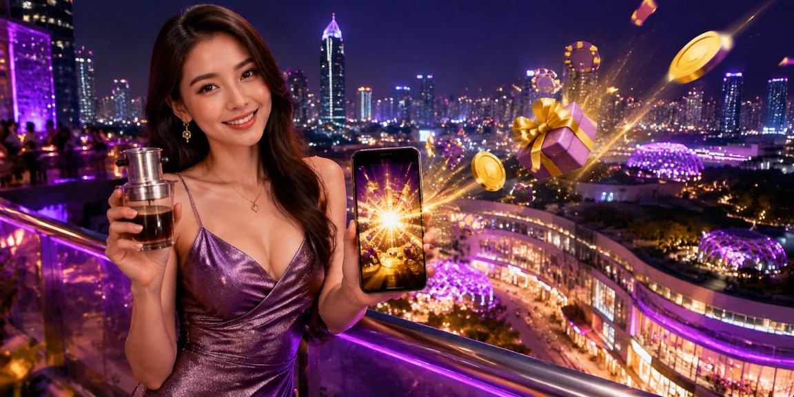Người chơi tại Hồ Chí Minh thư giãn với thiết bị di động trong không gian cà phê